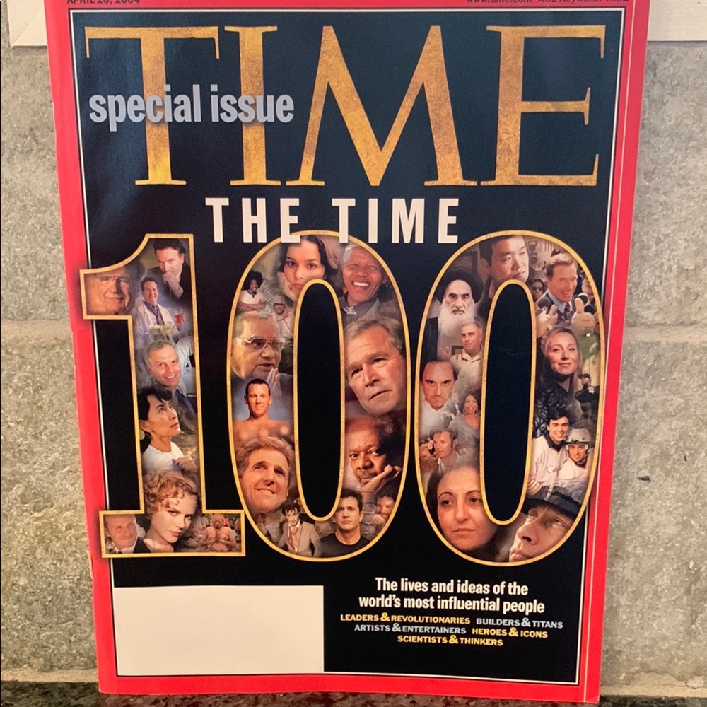 2004 TIME Magazine Special Issue Magazine Most Influential People
